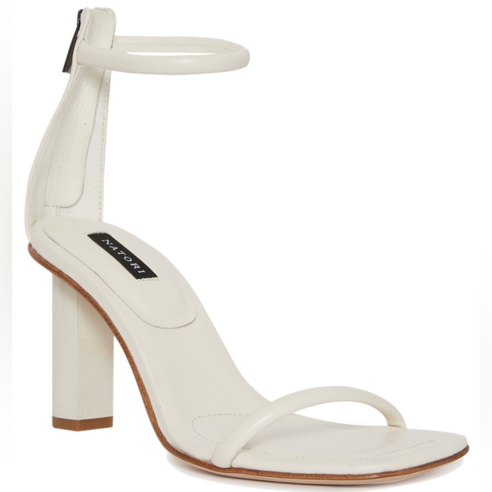 Natori Glow Ankle Strap Heel Sandal
